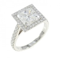カルティエ ダイヤモンド リング 2.01CT
