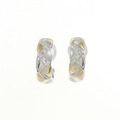 K14WG/K18YG/K18PG ダイヤモンド イヤリング 0.10CT