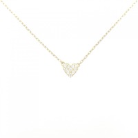 アーカー ハートパヴェ ネックレス 0.05CT