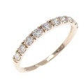 K18PG ダイヤモンド リング 0.30CT