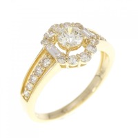 K18YG ダイヤモンド リング 0.284CT