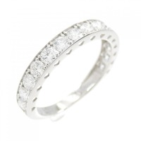 PT ハーフエタニティ ダイヤモンド リング 1.00CT