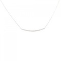 K18YG ダイヤモンド ネックレス 0.20CT