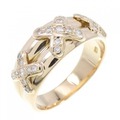 K18YG ダイヤモンド リング 0.20CT