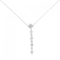 K18WG ダイヤモンド ネックレス 0.50CT