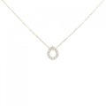 K18YG ダイヤモンド ネックレス 0.10CT