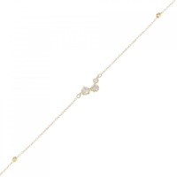 K18YG ダイヤモンド ブレスレット