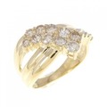 K18YG ダイヤモンド リング 1.08CT
