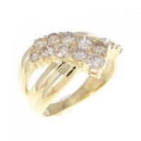 K18YG ダイヤモンド リング 1.08CT