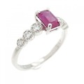 PT ルビー リング 0.57CT