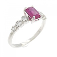 PT ルビー リング 0.57CT