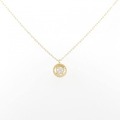 K18YG ダイヤモンド ネックレス 0.1CT