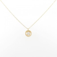 K18YG ダイヤモンド ネックレス 0.1CT