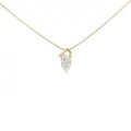 K18YG ダイヤモンド ネックレス 0.37CT