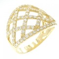 K18YG ダイヤモンド リング 0.96CT