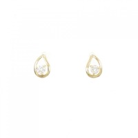 【リメイク】K18YG ダイヤモンド ピアス 0.10CT