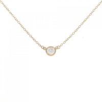 ティファニー バイザヤード ネックレス 0.18CT F VVS1 3EXT