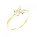 K18YG ダイヤモンド リング 0.12CT