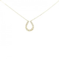 【リメイク】K18YG ダイヤモンド ネックレス 0.10CT