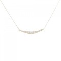 【リメイク】K18YG ダイヤモンド ネックレス 0.20CT
