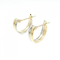 【新品】K18YG/PT ピアス