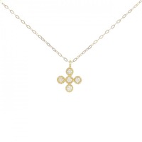 【新品】K18YG ダイヤモンド ネックレス 0.10CT