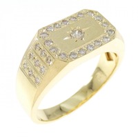 【新品】K18YG ダイヤモンド リング 0.48CT
