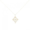 【リメイク】K18YG ダイヤモンド ネックレス 0.35CT