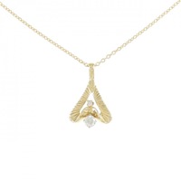 18K/18KWG/K18 ダイヤモンド ネックレス 0.20CT
