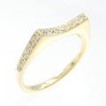 K18YG ダイヤモンド リング 0.19CT