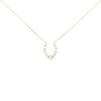 【リメイク】K18YG ダイヤモンド ネックレス 0.10CT