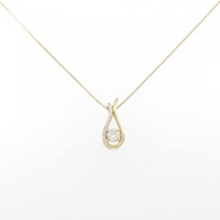 【新品】K18YG ダイヤモンド ネックレス 0.239CT I SI2 Fair
