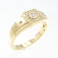 【新品】K18YG ダイヤモンド リング 0.26CT