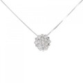 K18WG ダイヤモンド ネックレス 0.50CT