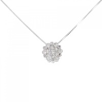 K18WG ダイヤモンド ネックレス 0.50CT