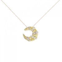 K18YG ムーン サファイヤ ネックレス 1.15CT