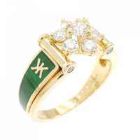 コルロフ フラワー 樹脂 リング