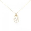 K18YG ダイヤモンド ネックレス 0.60CT