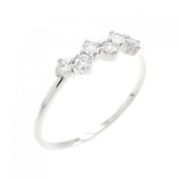 【リメイク】PT ダイヤモンド リング 0.15CT