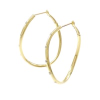 K18YG ダイヤモンド ピアス 0.06CT