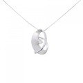 K18WG ダイヤモンド ネックレス 0.32CT