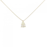 【リメイク】K18YG ダイヤモンド ネックレス 0.828CT M VS2 ペアシェイプ