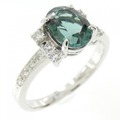 K18WG トルマリン リング 1.54CT