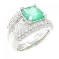 PT エメラルド リング 2.50CT