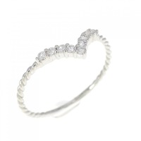 【リメイク】PT ダイヤモンド リング 0.10CT