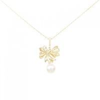 ミキモト リボン アコヤパール ネックレス 7.5mm
