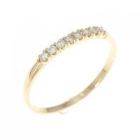 【リメイク】K18YG ダイヤモンド リング 0.10CT