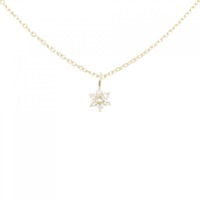 K18YG ダイヤモンド ネックレス 0.09CT