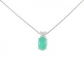 PT エメラルド ネックレス 1.00CT