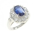 PT サファイヤ リング 1.30CT